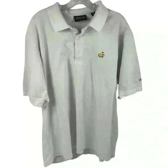 Masters Collection Men's XL White Polo Shirt Augusta National Golf Club - Picture 1 of 10